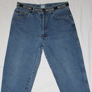 Vintage 90s Moschino Denim Jeans Pants